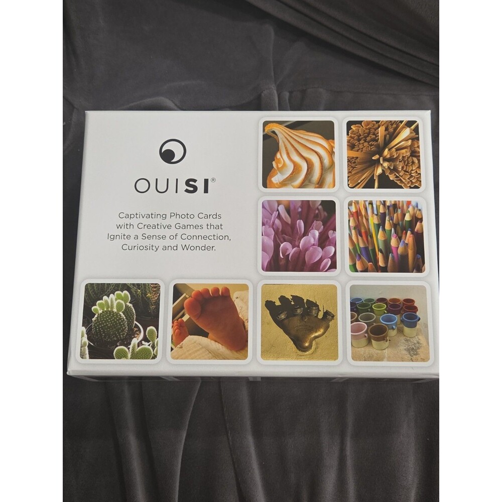 OUISI Original Game of Visual Connection Photo Card Game 2024 Unplayed